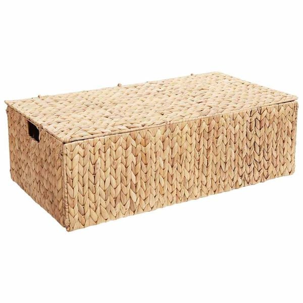 vidaXL Aufbewahrungsbox Natur 75 x 42 x 23 cm Wasserhyazinthe