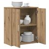 vidaXL Sideboard 2 pcs Artisan-Eiche 60 x 31 x 70 cm Holzwerkstoff