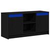 vidaXL TV-Einheiten 100 x 34 x 50 cm Schwarz Holzwerkstoff