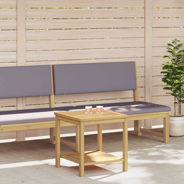 vidaXL Beistelltisch &Ouml;l-Natur 45 x 45 x 45 cm Massivholz Akazie