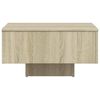 vidaXL Couchtisch Sonoma-Eiche 60x60x31,5 cm Holzwerkstoff
