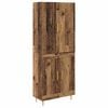 vidaXL Highboard Altholz 69,5 x 34 x 180 cm Holzwerkstoff