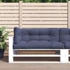 vidaXL Palettenkissen 3 Stk. Marineblau Stoff
