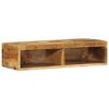 vidaXL TV-Wandschrank 80x30x19 cm Raues Mangoholz