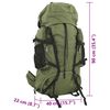 vidaXL Wanderrucksack Armeegr&uuml;n 100 L Oxford-Gewebe