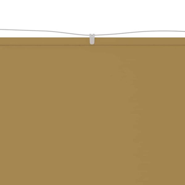 vidaXL Senkrechtmarkise Beige 140x600 cm Oxford-Gewebe