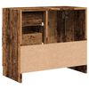 vidaXL Waschbeckenunterschrank Altholz-Optik 63x30x54 cm Holzwerkstoff
