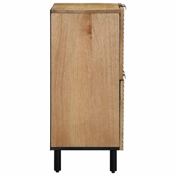 vidaXL Sideboard Braun 60x33x75 cm Massivholz Mango