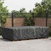 vidaXL Gartenm&ouml;belabdeckung Schwarz 305 x 190 x 85 cm 420D