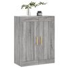 vidaXL Wandschrank Grau Sonoma 69,5x34x90 cm Holzwerkstoff