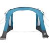 vidaXL Caravan Zelt mit Dach mit Speicher Blau 252 x 245 x 245 cm