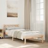 vidaXL Massivholzbett Extra Lang ohne Matratze 100x210 cm Kiefernholz