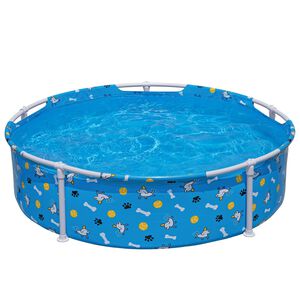 Bestway Schwimmbecken f&uuml;r Haustiere &uuml;ber dem Boden 122 x 30,5 cm Rund