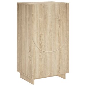 vidaXL Schuhschrank 48 x 38 x 87,5 cm Holzwerkstoff Sonoma-Eiche