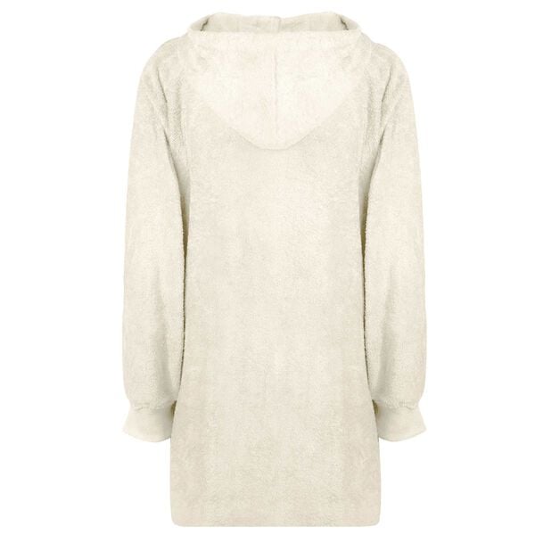 vidaXL Decken-Hoodie KINN Creme L Baumwolle