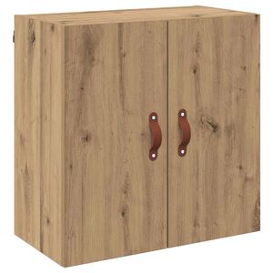 vidaXL Wandschrank 60 x 31 x 60 cm Holzwerkstoff Artisan-Eiche