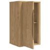 vidaXL Badezimmer-Wandschrank mit T&uuml;r FLORO Wachsbraun 35 x 30 x 60 cm