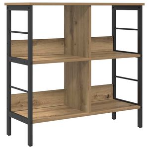 vidaXL B&uuml;cherregal 4 Ebenen 82 x 32 x 79 cm Holzwerkstoff