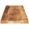 vidaXL Tischplatte 100x40x3,8 cm Rechteckig Raues Massivholz Mango