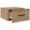 vidaXL Nachttisch 2 pcs Artisan-Eiche 35 x 35 x 20 cm Holzwerkstoff