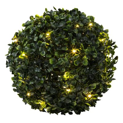 HI Buchsbaumkugel mit LED Durchmesser 25 cm