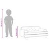 vidaXL Kindersofa Braun 70x45x30 cm Samt