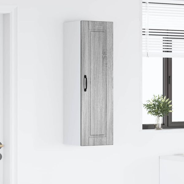 vidaXL K&uuml;chenschrank Graues Sonoma 30 x 31 x 100 cm Holzwerkstoff