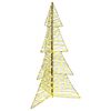 vidaXL Weihnachtsbaum mit 240 LEDs Warmes Wei&szlig; 180 cm Rattan
