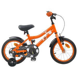vidaXL Kinderfahrrad 12 Zoll f&uuml;r 2-4 Jahre alt Orange