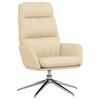 vidaXL Relaxsessel Creme Stoff