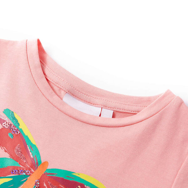 Kinder-T-Shirt Rosa 140