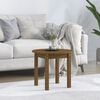 vidaXL Couchtisch Honigbraun Ø 45x40 cm Massivholz Kiefer