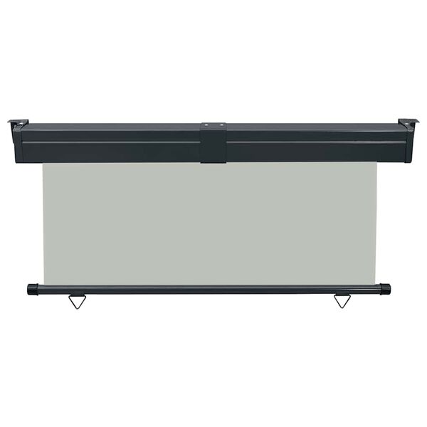 vidaXL Balkon-Seitenmarkise 175x250 cm Grau