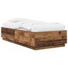 vidaXL Bettrahmen Altholz 80 x 200 cm Holzwerkstoff
