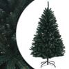 vidaXL K&uuml;nstlicher klappbarer Weihnachtsbaum 150 cm PVC Dunkelgr&uuml;n