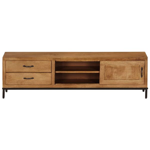 vidaXL TV-Schrank Massivholz Mango 140x30x40 cm