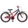 vidaXL Kinderfahrrad 20 Zoll f&uuml;r 6-11 Jahre alt Rot Schwarz