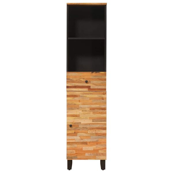 vidaXL Badezimmerschrank mit Schubladen Artisan-Eiche 38 x 33 x 160 cm