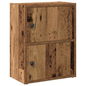 vidaXL B&uuml;cherregal Altholz-Optik 40x24x52 cm Holzwerkstoff