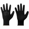 vidaXL Arbeitshandschuhe 12 Stk. Schwarz 8 / m Polyester