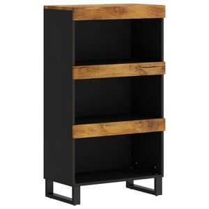 vidaXL Beistellschrank 60x33x107 cm Massivholz Mango