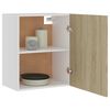 vidaXL H&auml;ngeschrank Sonoma-Eiche 50x31x60 cm Holzwerkstoff