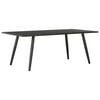 vidaXL Couchtisch Schwarz 120&times;60&times;46 cm