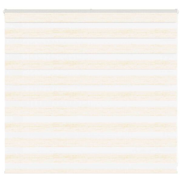 vidaXL Doppelrollo Marmorbeige 165x100cm Stoffbreite 160,9 cm Polyester