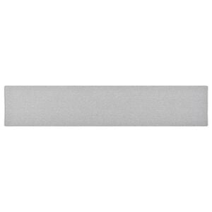 vidaXL Teppichl&auml;ufer Hellgrau 80x400 cm