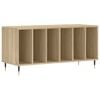vidaXL Plattenschrank Sonoma-Eiche 100x38x48 cm Holzwerkstoff