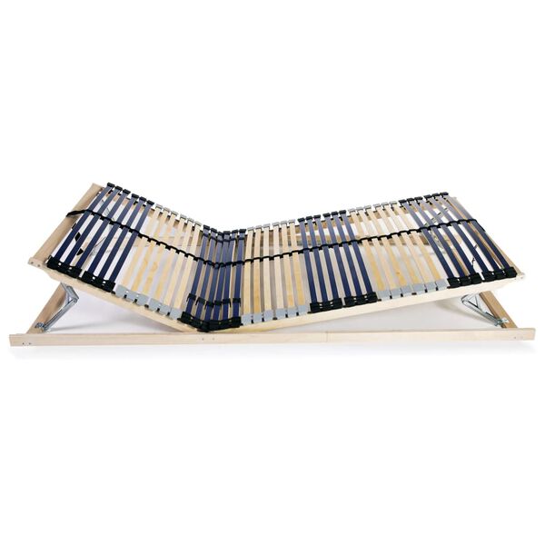 vidaXL Lattenrost mit 42 Latten 7 Zonen 100x200 cm