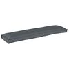 vidaXL Kissen Oxford-Stoff Anthrazit 150 x 40 x 8 cm