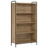 vidaXL B&uuml;cherregal 55,5 x 33 x 174 cm Holzwerkstoff Artisan-Eiche