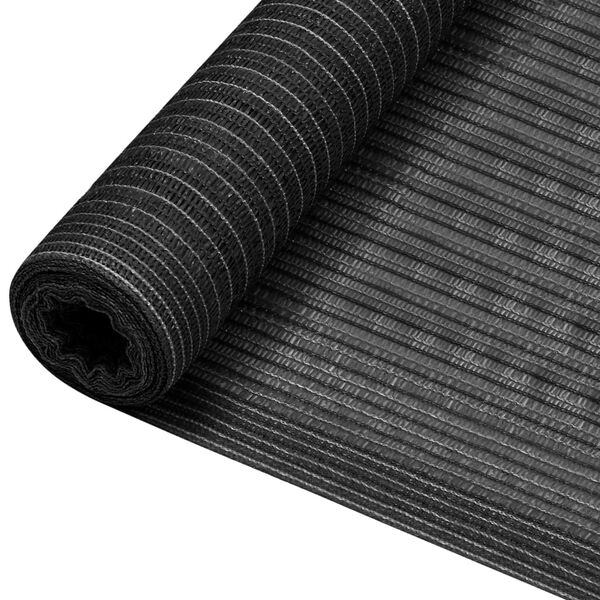 vidaXL Zaunblende Anthrazit 3,6x25 m HDPE 195 g/m²